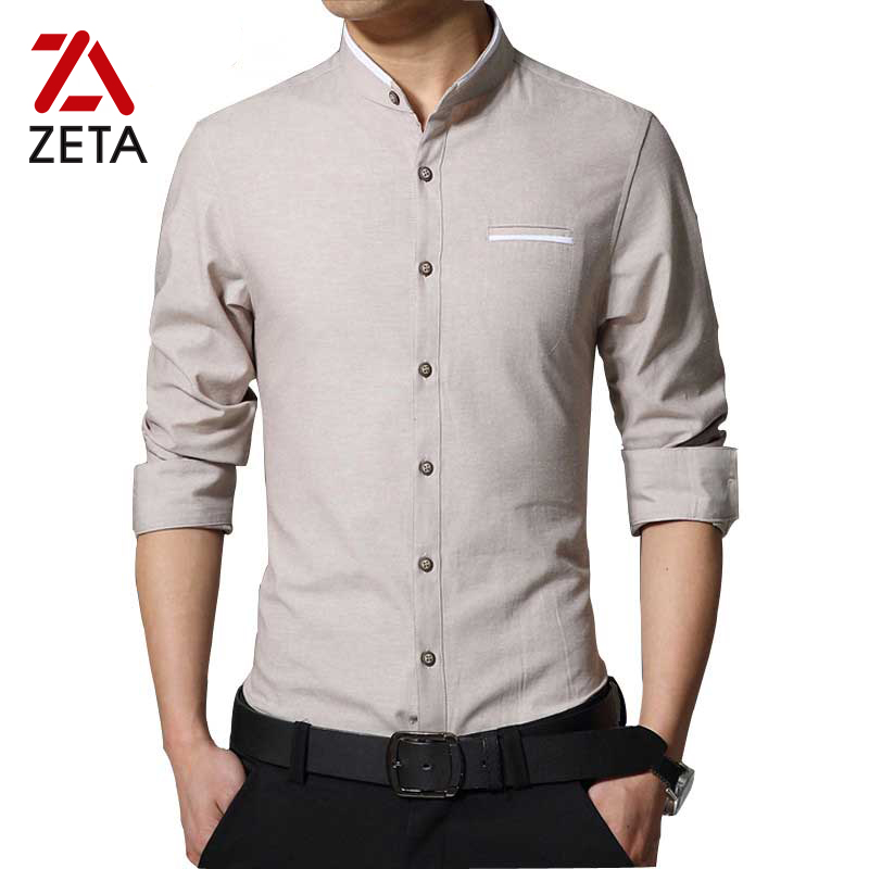 Áo Sơ Mi Cổ Tàu Nam MANDO Form Rộng Vải Đũi Dài Tay Kiểu Dáng Basic Th Thời trang MANDO #39 Áo Sơ Mi Cổ Tàu Nam MANDO Form Rộng Vải Đũi Dài Tay Kiểu Dáng Basic Th Thời trang MANDO